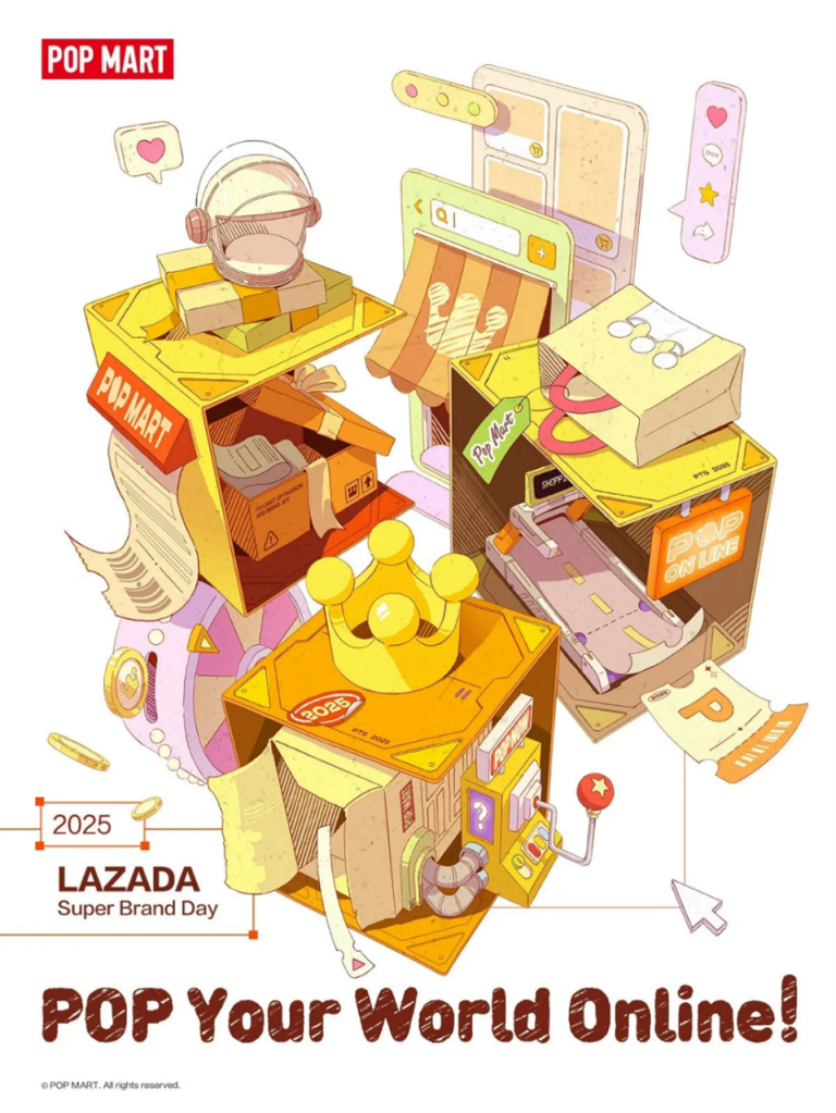 Lazada Việt Nam và POP MART “khuấy động” với ngày Siêu thương hiệu