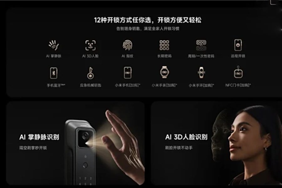 Xiaomi Smart Door Lock 4 Pro specs