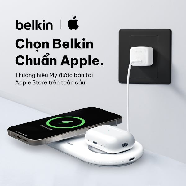 Belkin đạt chứng nhận CCC cho hầu hết các dòng sạc dự phòng