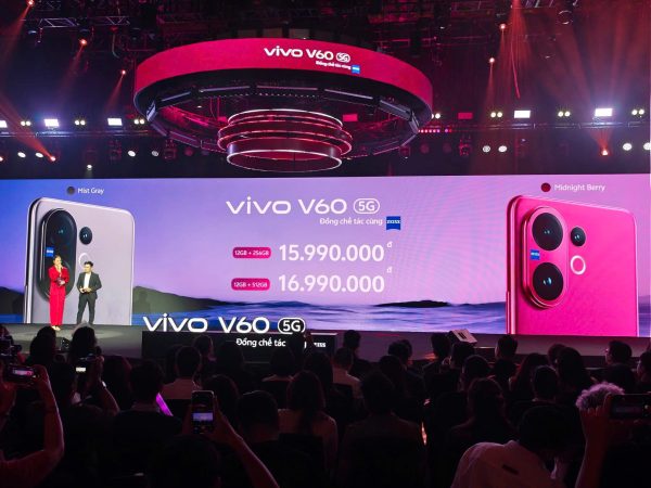 vivo V60 5G chính thức ra mắt, giá 15.99 triệu đồng kèm quà tặng mở bán trị giá 6 triệu đồng