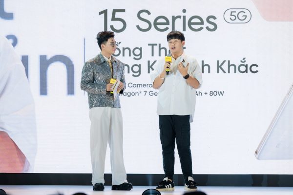 realme ra mắt dòng realme 15 series với công nghệ AI hỗ trợ chụp đêm