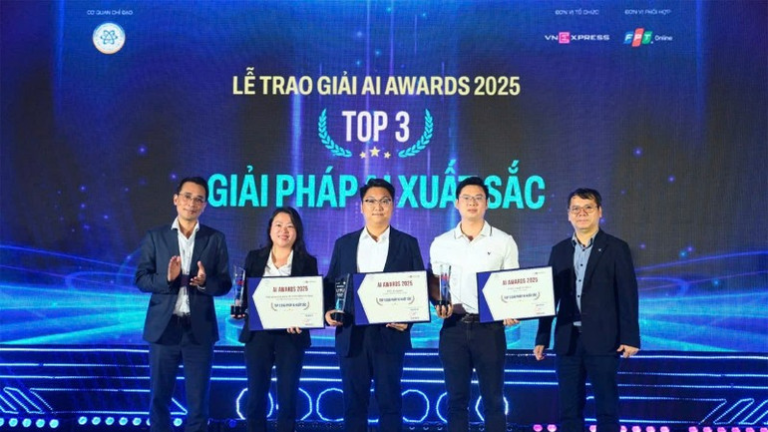 VNG, FPT, Momo giành cú đúp tại giải thưởng AI Awards 2025