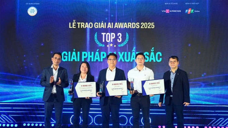 VNG, FPT, Momo giành cú đúp tại giải thưởng AI Awards 2025