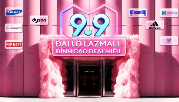Lazada khởi động Đại tiệc 9.9 "Siêu sale chính hãng", giảm giá đến 50%, freeship và nhiều deal đồng giá 99K