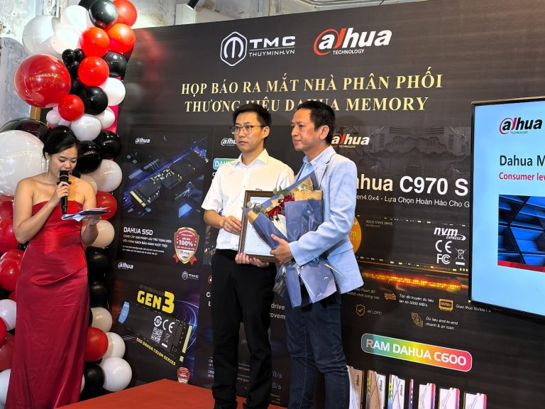 Thùy Minh Technology trở thành nhà phân phối chính hãng các sản phẩm bộ nhớ Dahua tại Việt Nam