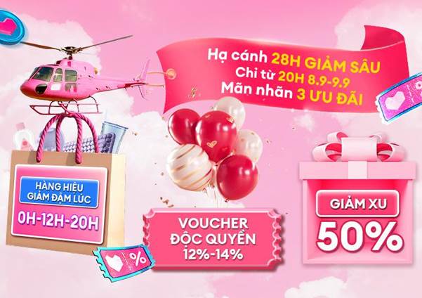 Lazada khởi động Đại tiệc 9.9 "Siêu sale chính hãng", giảm giá đến 50%, freeship và nhiều deal đồng giá 99K