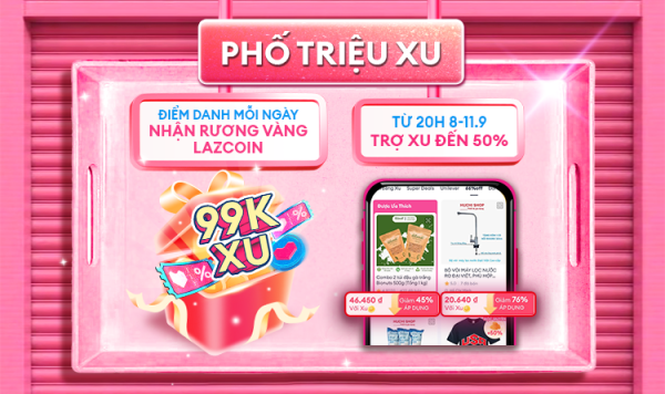 Lazada khởi động Đại tiệc 9.9 "Siêu sale chính hãng", giảm giá đến 50%, freeship và nhiều deal đồng giá 99K