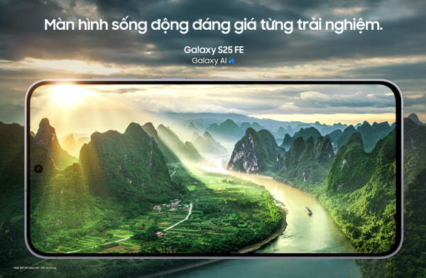 Samsung giới thiệu Galaxy S25 FE - mở ra trải nghiệm đáng giá nhờ sự kết hợp giữa Galaxy AI thế hệ mới và tính năng chuẩn flagship