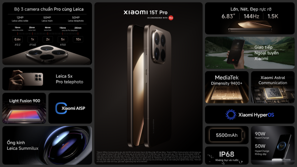 Xiaomi 15T Series lập kỷ lục doanh số mới cho Xiaomi Việt Nam
