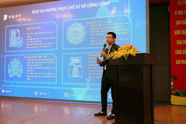 Trải nghiệm giao dịch điện tử an toàn cùng VNPT tại TP.HCM