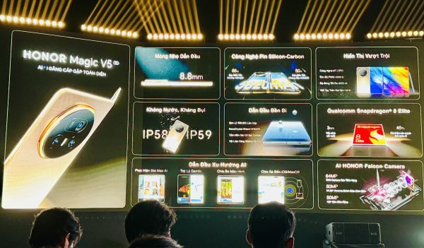 HONOR Magic V5 - Smartphone gập siêu mỏng, siêu bền, AI toàn diện, pin khủng