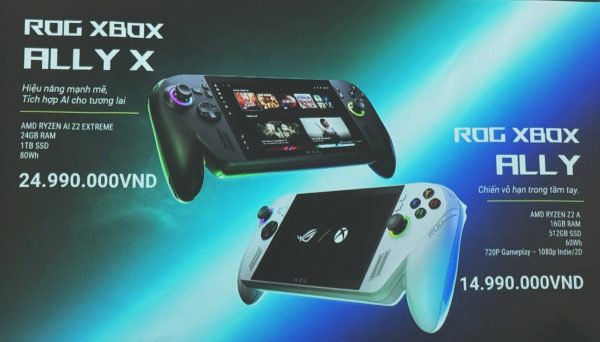 Ra mắt ROG Xbox Ally và Ally X: Bộ đôi máy chơi game cầm tay ROG Xbox đầu tiên tại Việt Nam