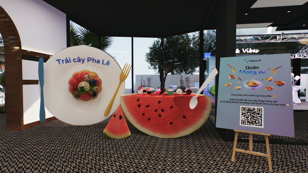 Meta ra mắt “Quán Meta AI” tại TP.HCM, không gian ẩm thực sáng tạo thu hút hàng nghìn người quan tâm