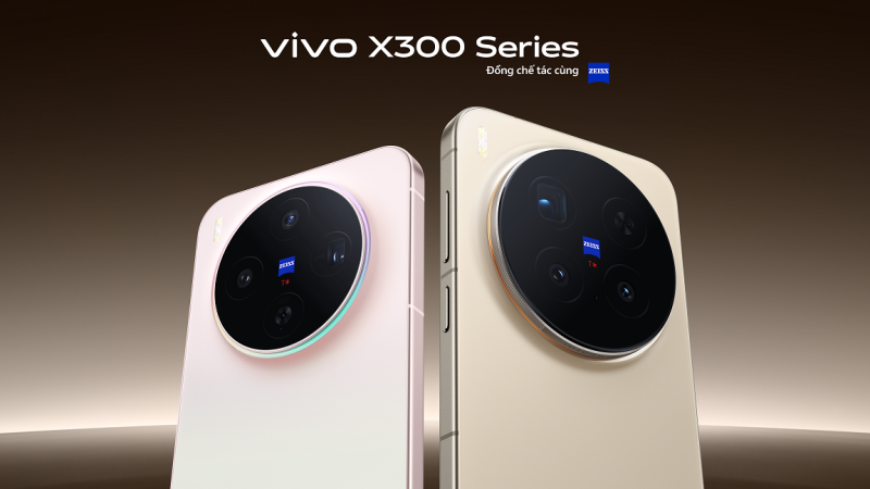 vivo X300 Series ra mắt tại Việt Nam với camera ZEISS 200MP và hiệu năng đột phá