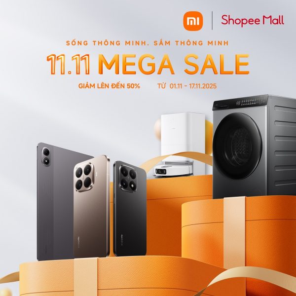 Xiaomi 11.11 mega sale ưu đãi lên đến 20% toàn hệ sinh thái Xiaomi 11.11 mega sale ưu đãi lên đến 20% toàn hệ sinh thái