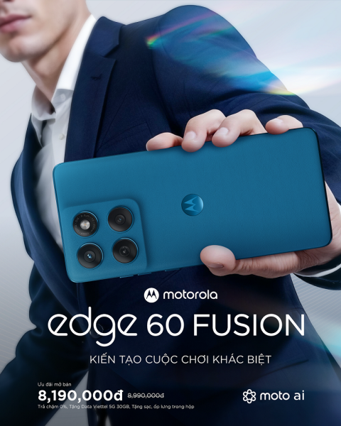 Motorola giới thiệu 5 mẫu smartphone 2025 tại Việt Nam, nâng tầm trải nghiệm công nghệ và hiệu năng