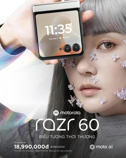 Motorola giới thiệu 5 mẫu smartphone 2025 tại Việt Nam, nâng tầm trải nghiệm công nghệ và hiệu năng
