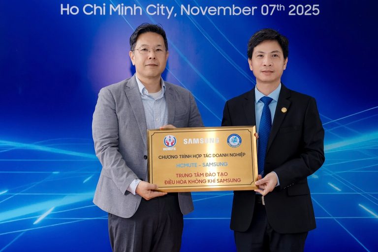 Samsung khánh thành Trung tâm Đào tạo Điều hòa Không khí tại Trường Đại học Sư phạm Kỹ thuật TP. Hồ Chí Minh