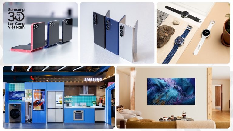 Hành trình 30 năm Samsung: Chung tay xây dựng cuộc sống tốt đẹp hơn tại Việt Nam