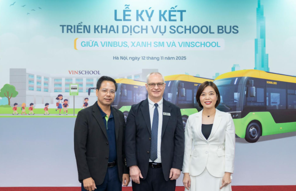 Ra mắt dịch vụ “Xe điện học đường chuyên biệt” đầu tiên tại Việt Nam Ra mắt dịch vụ “Xe điện học đường chuyên biệt” đầu tiên tại Việt Nam