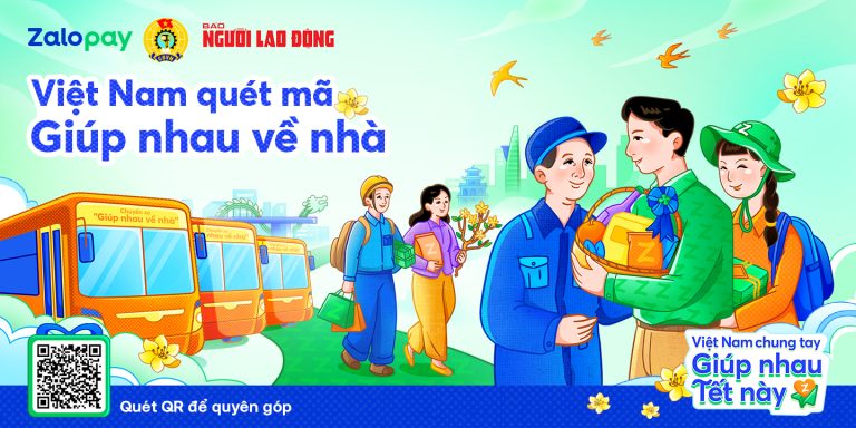 Liên đoàn Lao động TP.HCM, Báo Người Lao Động và Zalopay tiếp tục phối hợp triển khai “Chuyến xe mùa Xuân – Giúp nhau về nhà” mùa 2