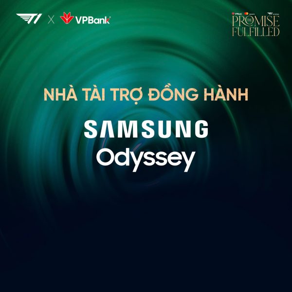 Samsung là nhà tài trợ đồng hành trong sự kiện VPBank Presents T1 Vietnam: The Promise Fulfilled