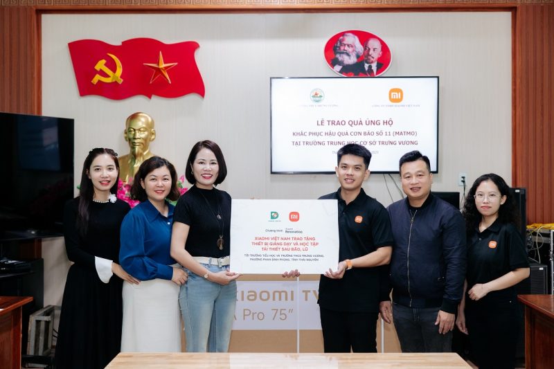 Xiaomi hoàn tất cải tạo điểm trường vùng cao, lan tỏa tinh thần “Innovation for Everyone”