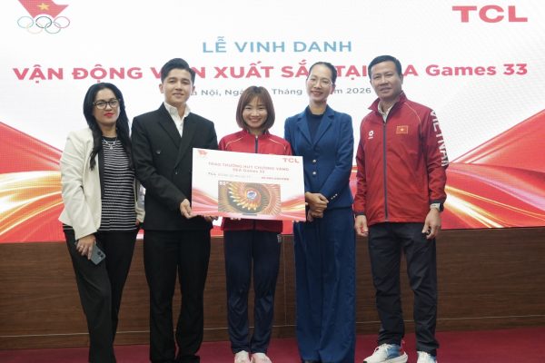 TCL đồng hành cùng thể thao Việt Nam tại SeaGame33 và ParaGames 2026