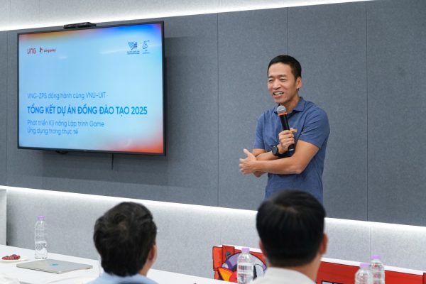 VNG phối hợp Đại học Quốc gia TP.HCM tổng kết dự án đào tạo lập trình game