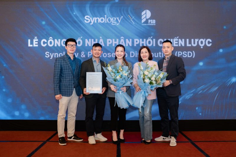 Synology hợp tác chiến lược với Petrosetco Distribution (PSD), Việt Nam