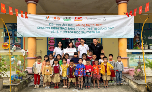 Quỹ Kiến tạo Ước mơ hỗ trợ gần 1,7 tỷ đồng tái thiết trường học sau lũ tại Đắk Lắk, Gia Lai và Huế