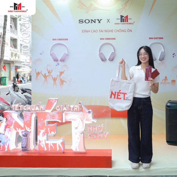 Minh Tuấn Mobile đồng hành cùng Sony mang "Lễ hội âm thanh" Sony Sound Fest đến với người dùng tại TP.HCM Minh Tuấn Mobile đồng hành cùng Sony mang "Lễ hội âm thanh" Sony Sound Fest đến với người dùng tại TP.HCM