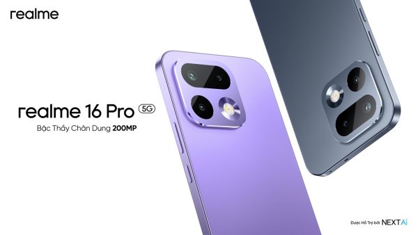 realme 16 Pro và realme 16 5G ra mắt: Camera đa tiêu cự 200MP LumaColor, thiết kế gương selfie, pin titan 7000mAh realme 16 Pro và realme 16 5G ra mắt: Camera đa tiêu cự 200MP LumaColor, thiết kế gương selfie, pin titan 7000mAh