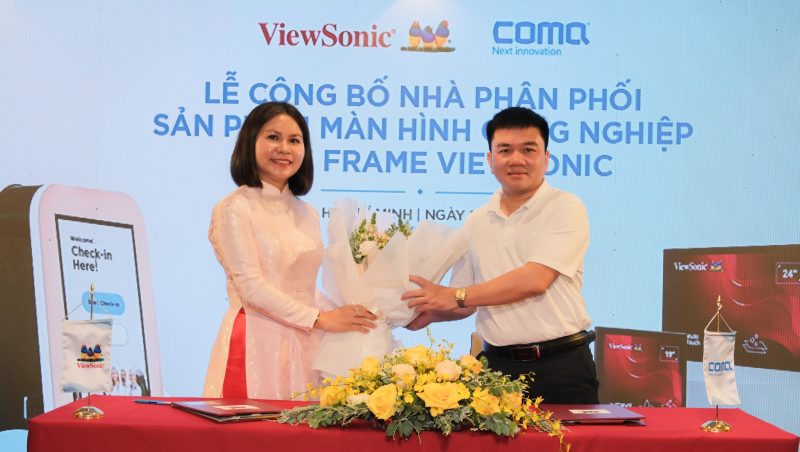 ViewSonic công bố ComQ là nhà phân phối chính thức màn hình công nghiệp tại thị trường Việt Nam
