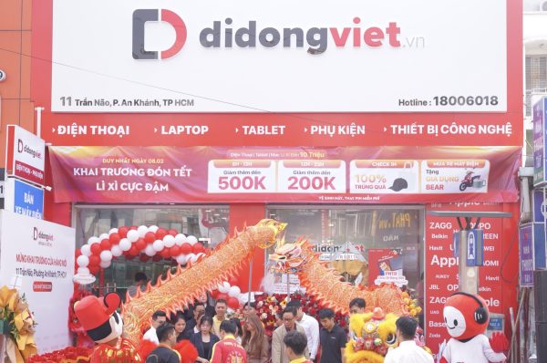 Di Động Việt khai trương trung tâm mua sắm công nghệ mới tại Trần Não, TP.HCM