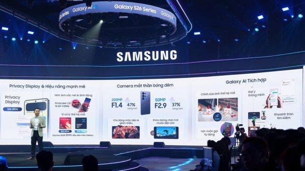 Galaxy S26 Series ra mắt ấn tượng tại sự kiện “Galaxy AI Phone tích hợp – Định chuẩn trải nghiệm” ở Việt Nam
