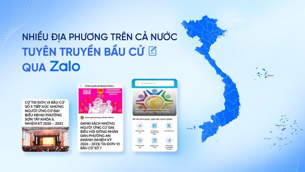 Hàng loạt địa phương tuyên truyền bầu cử thông qua nền tảng Zalo Hàng loạt địa phương tuyên truyền bầu cử thông qua nền tảng Zalo