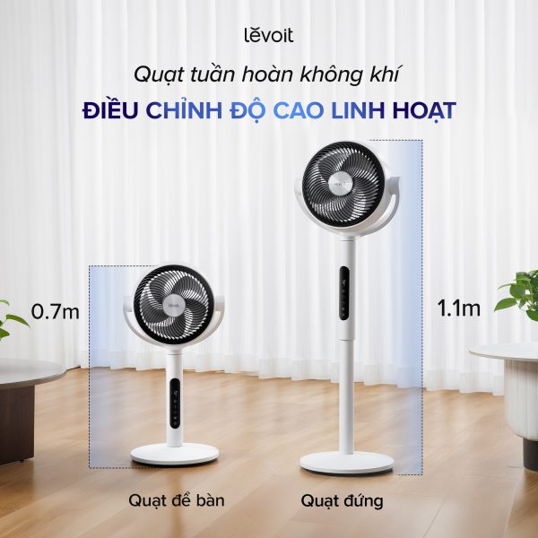 Levoit ra mắt quạt tuần hoàn không khí cao cấp Levoit 22.9 cm