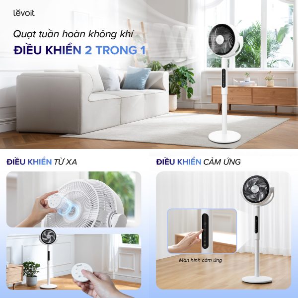 Levoit ra mắt quạt tuần hoàn không khí cao cấp Levoit 22.9 cm