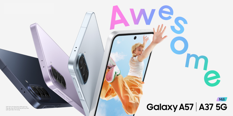 Galaxy A57 5G và Galaxy A37 5G chính thức ra mắt, mở bán tại Việt Nam với loạt ưu đãi hấp dẫn