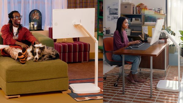 LG giới thiệu Smart Monitor Swing: Màn hình cảm ứng tích hợp chân đế di chuyển độc đáo