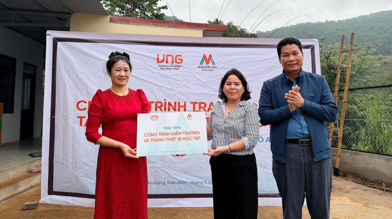 Quỹ Kiến tạo Ước mơ hỗ trợ hơn 1,5 tỷ đồng cải tạo hai điểm trường mầm non vùng cao Điện Biên