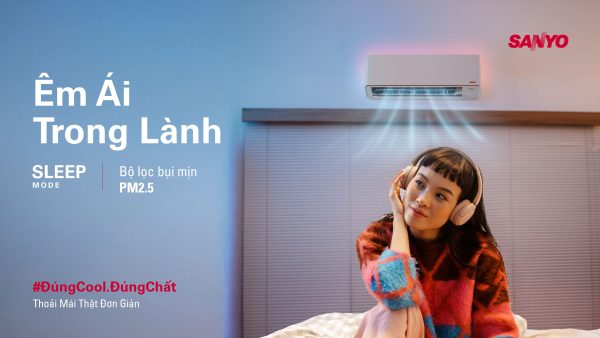 SANYO chính thức trở lại Việt Nam, mở chương mới với tinh thần “Đúng cool, Đúng chất”