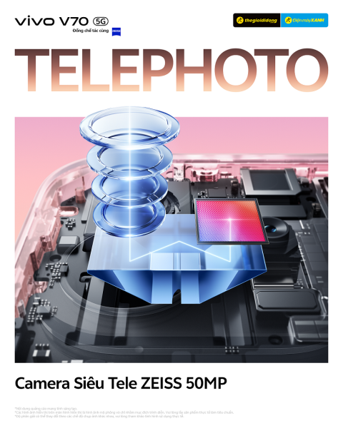 vivo ra mắt V70 và V70 FE tại Việt Nam, tập trung nâng cấp nhiếp ảnh và AI vivo ra mắt V70 và V70 FE tại Việt Nam, tập trung nâng cấp nhiếp ảnh và AI