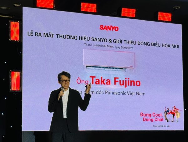 SANYO chính thức trở lại Việt Nam, mở chương mới với tinh thần “Đúng cool, Đúng chất”