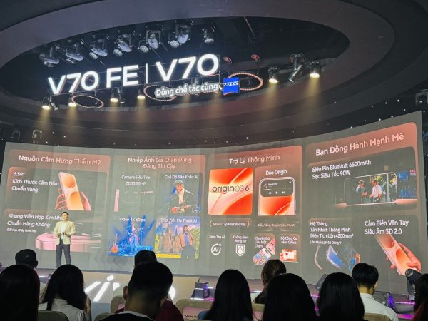 vivo ra mắt V70 và V70 FE tại Việt Nam, tập trung nâng cấp nhiếp ảnh và AI vivo ra mắt V70 và V70 FE tại Việt Nam, tập trung nâng cấp nhiếp ảnh và AI