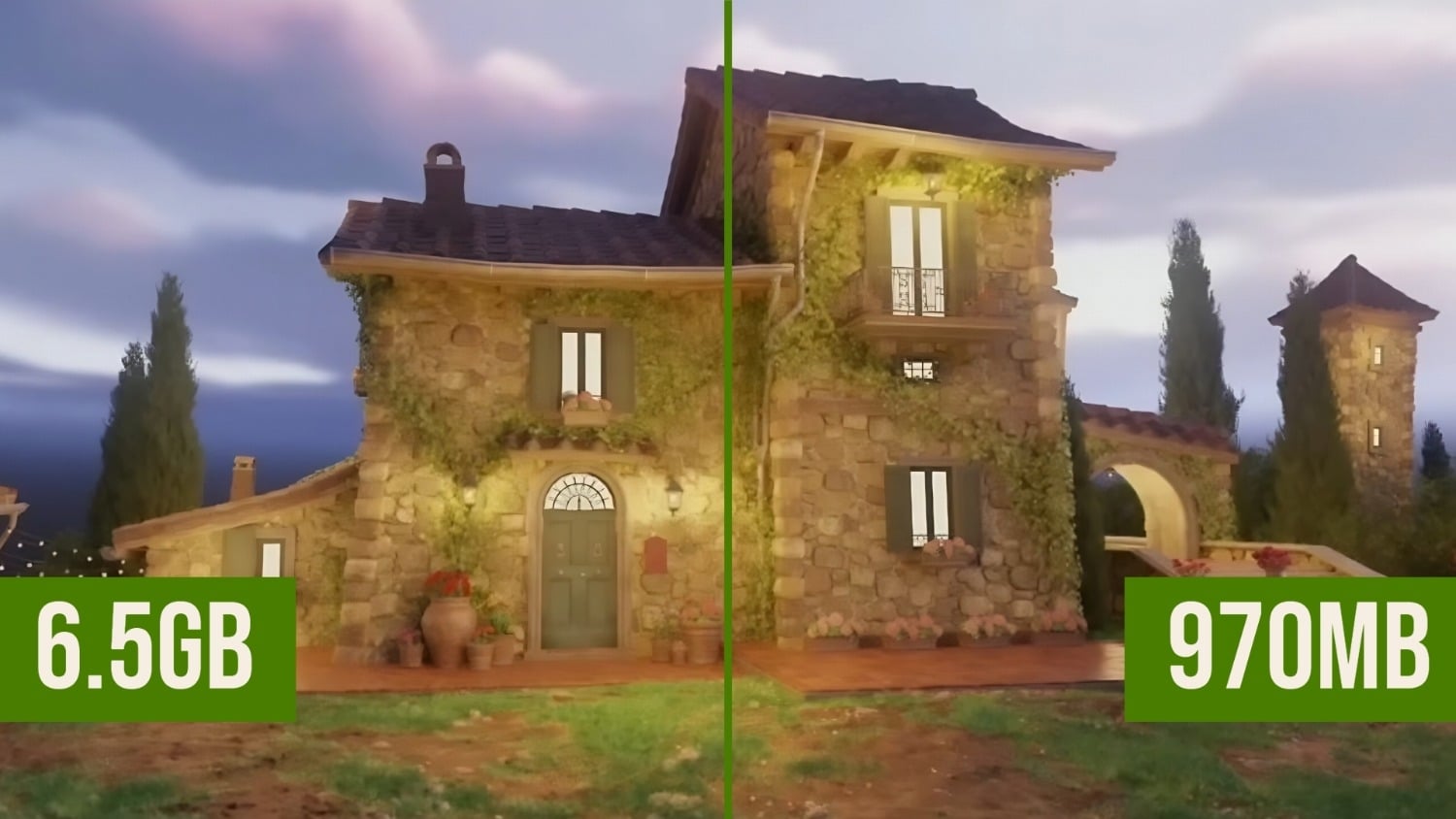 Công nghệ NVIDIA nén VRAM 6.5GB→0.97GB không làm giảm chất lượng hình ảnh