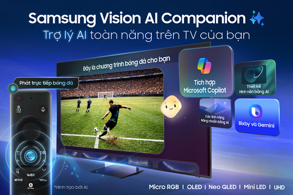 Samsung ra mắt bộ đôi TV Mini LED M8X và TV OLED S85H, chỉ mở bán tại Điện máy Xanh kèm ưu đãi hấp dẫn