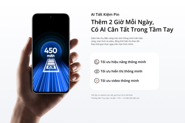 realme C100 ra mắt với pin 8000mAh dùng 2 ngày