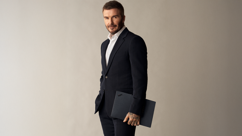 Lenovo công bố hợp tác toàn cầu cùng danh thủ David Beckham